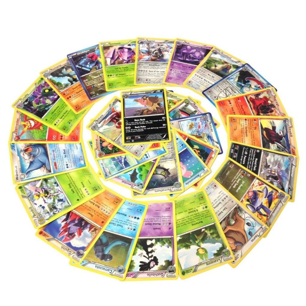 Pokemon Assorted Cards, 50 Pieces